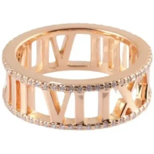 Pre-owned Jewellery, female, , Size: ONE SIZE Pre-owned Rose Gold rings - Tiffany & Co. Pre-owned - Modalova