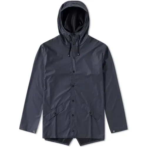 Contemporary Unisex Waterproof Jacket , male, Sizes: S, M - Rains - Modalova