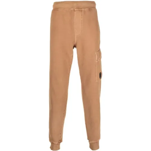Casual Update: Stylish Cumin Sweatpants , male, Sizes: L - C.P. Company - Modalova