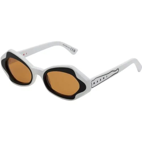 Sunglasses Unlahand Style , unisex, Sizes: 53 MM - Marni - Modalova