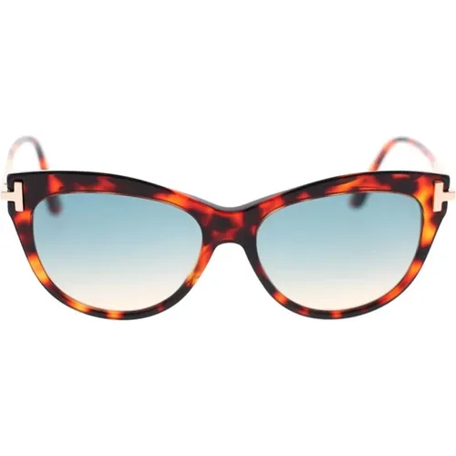 Stylish Cat-Eye Sunglasses , unisex, Sizes: 56 MM - Tom Ford - Modalova