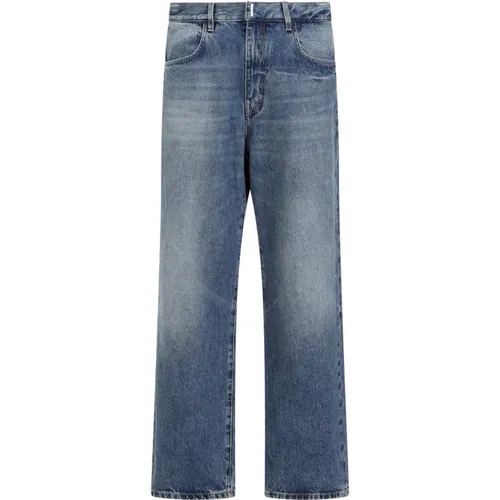 Indigo Denim Jeans , Herren, Größe: W31 - Givenchy - Modalova