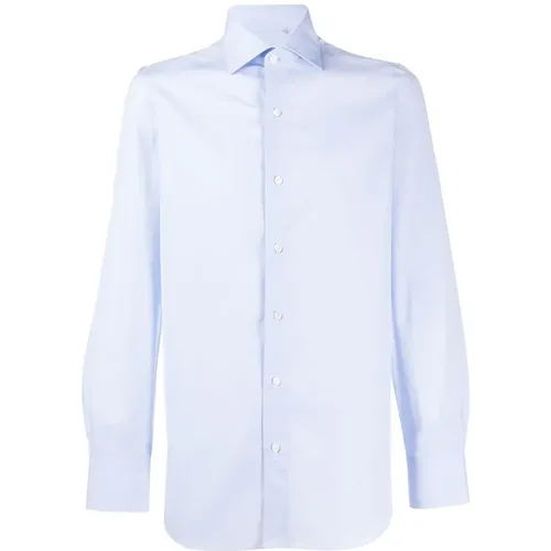 Italian Cotton Shirt , male, Sizes: 3XL, XL, L, M, 5XL - Finamore - Modalova