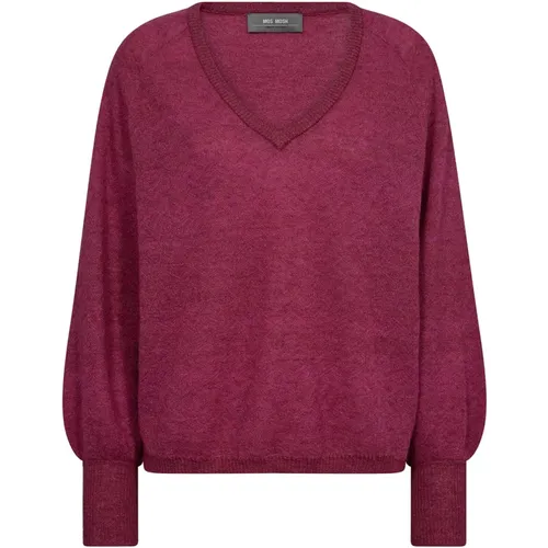 Pink Pfau Strickpullover MOS MOSH - MOS MOSH - Modalova