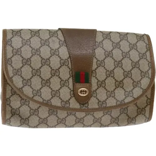 Pre-owned Canvas gucci-bags , female, Sizes: ONE SIZE - Gucci Vintage - Modalova