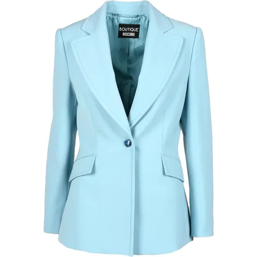 Blazers, female, , Size: M Jacket - Boutique Moschino - Modalova