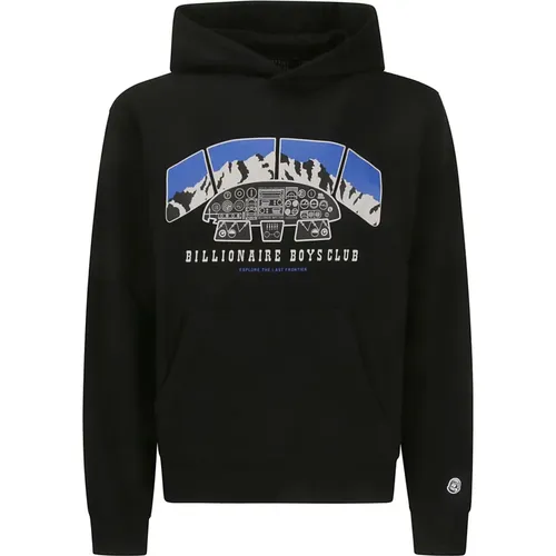 Flight Deck Hoodie Sweatshirt , male, Sizes: M - Billionaire Boys Club - Modalova