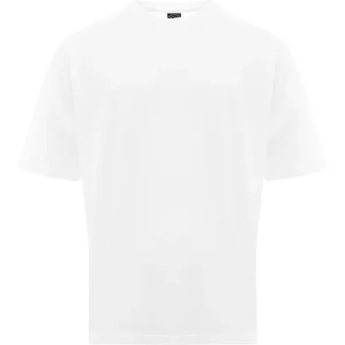 Weißes Baumwoll-T-Shirt , Herren, Größe: XL - PAUL & SHARK - Modalova