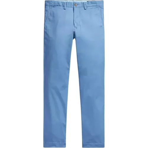 Chinos, male, , Size: W36 L32 slim fit chino trousers - Ralph Lauren - Modalova