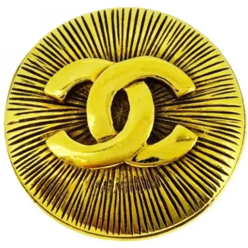 Pre-owned Jewellery, female, , Size: ONE SIZE Pre-owned Fabric brooches - Chanel Vintage - Modalova