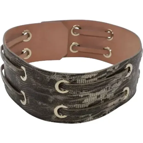 Pre-owned Leather belts , unisex, Sizes: ONE SIZE - Jimmy Choo Pre-owned - Modalova
