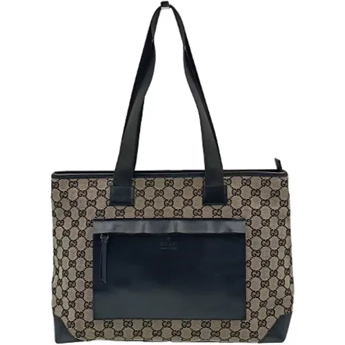 Pre-owned Tote Bags, female, , Size: ONE SIZE Pre-owned Leather gucci-bags - Gucci Vintage - Modalova