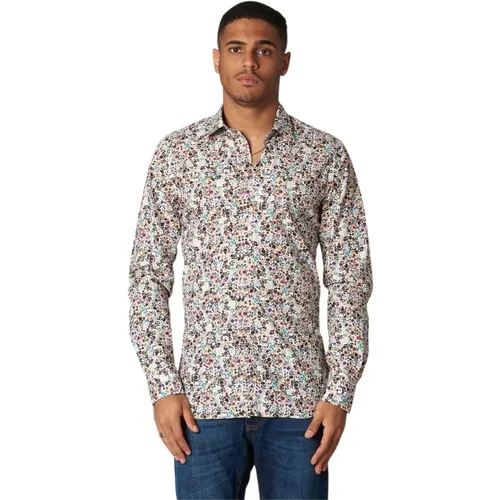 Casual Shirt , male, Sizes: 4XL, 3XL - Xacus - Modalova