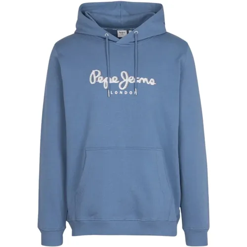 Moderne Kapuzenpullover für Männer , Herren, Größe: L - Pepe Jeans - Modalova