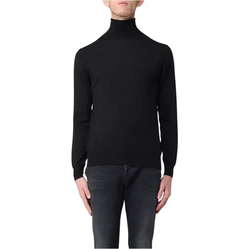 Turtleneck , male, Sizes: M - Paolo Pecora - Modalova