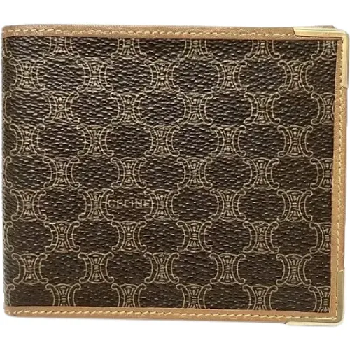 Pre-owned Wallets, female, , Size: ONE SIZE Pre-owned Leather wallets - Celine Vintage - Modalova