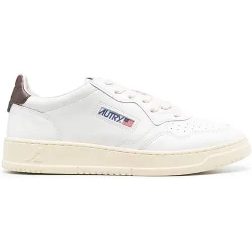 Medalist Low Sneakers , male, Sizes: 11 UK, 6 UK, 9 UK, 10 UK, 8 UK, 7 UK - Autry - Modalova