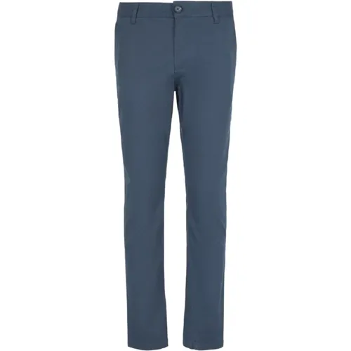 Cotton Elastane Trousers Ss24 , male, Sizes: W31, W29, W36 - Armani Exchange - Modalova