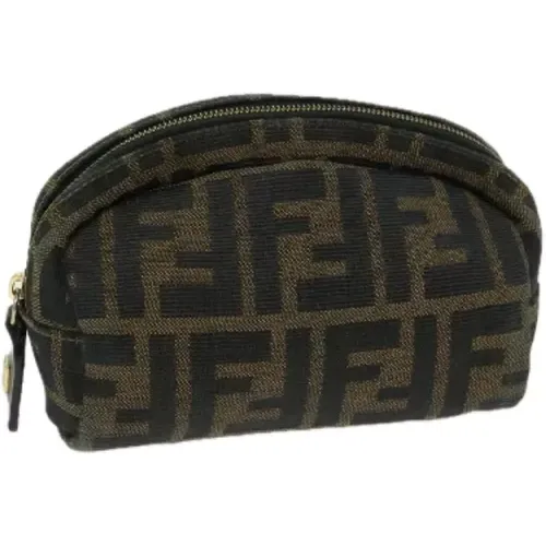 Pre-owned Clutches, female, , Size: ONE SIZE Pre-owned Canvas fendi-bags - Fendi Vintage - Modalova