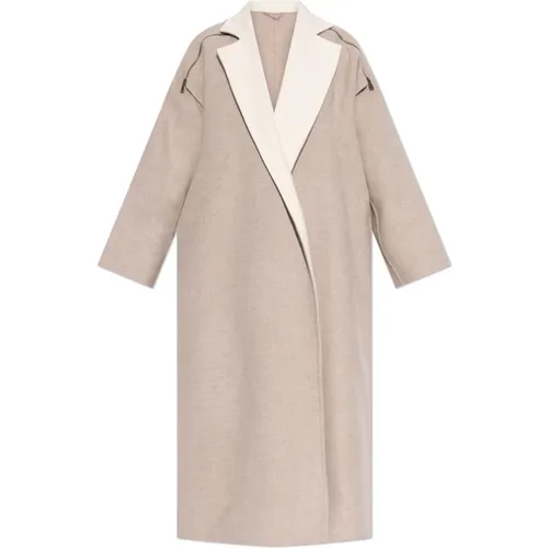 Single-Breasted Coats, female, , Size: XS Amour Coat - Max Mara - Modalova