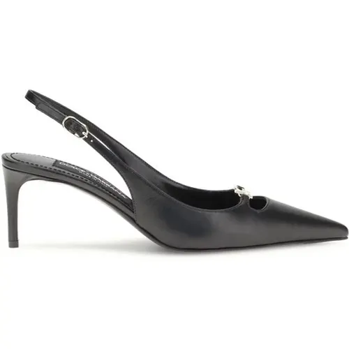 Pumps, female, , Size: 7 1/2 US Lollo Slingback Pumps - Dolce & Gabbana - Modalova