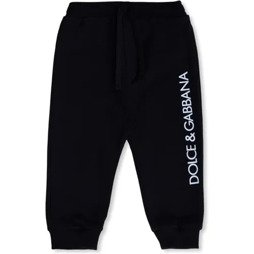 Sweatpants mit Logo-Druck - Dolce & Gabbana - Modalova
