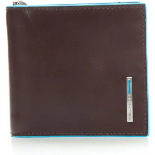 Wallets & Cardholders, male, , Size: ONE SIZE Wallet with money clip - Piquadro - Modalova