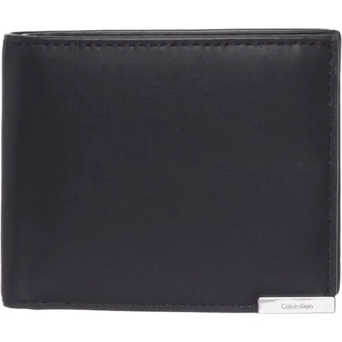 Modern Wallet with Calin Klein Plaque , unisex, Sizes: ONE SIZE - Calvin Klein - Modalova