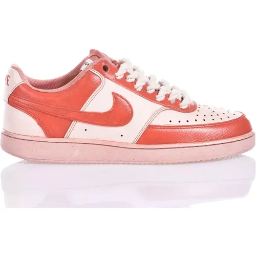 Handgefertigte Rote Sneakers Maßgeschneiderte Schuhe - Nike - Modalova