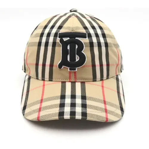 Pre-owned Accessories, female, , Size: ONE SIZE Pre-owned Cotton hats - Burberry Vintage - Modalova