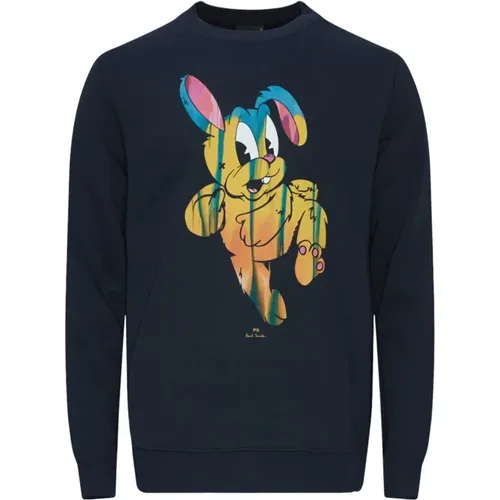 Stilvoller Hasen-Print Sweatshirt - Paul Smith - Modalova