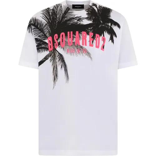 T-Shirts , male, Sizes: M, L - Dsquared2 - Modalova