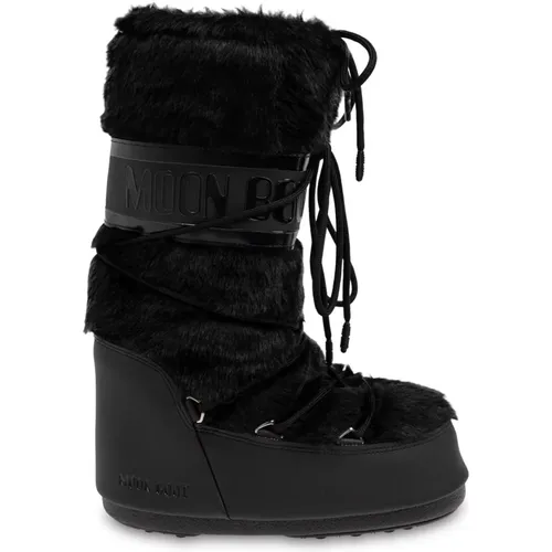 Snow Boots 'Icon Faux Fur' , female, Sizes: 2 UK - moon boot - Modalova