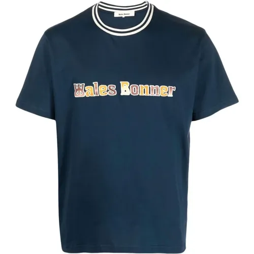 T-Shirts , male, Sizes: L - Wales Bonner - Modalova