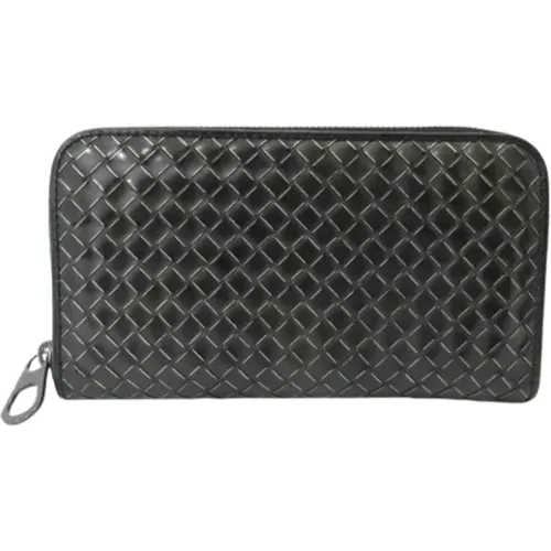 Pre-owned Wallets, male, , Size: ONE SIZE Pre-owned Leather wallets - Bottega Veneta Vintage - Modalova