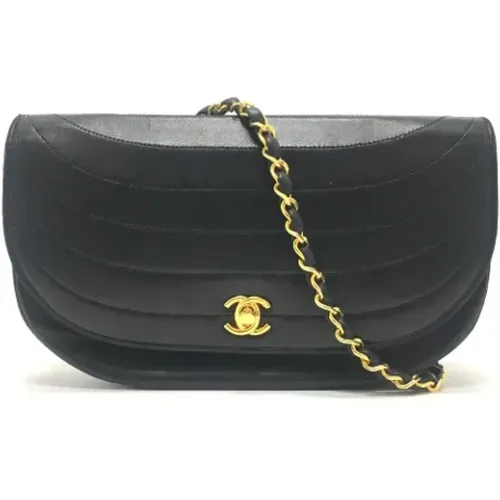 Pre-owned Leather chanel-bags , female, Sizes: ONE SIZE - Chanel Vintage - Modalova