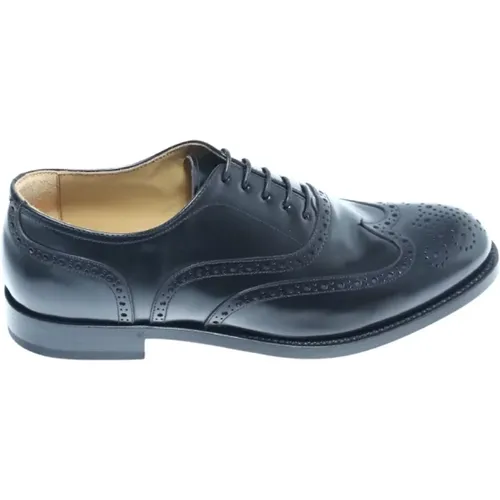 Laced Shoes, male, , Size: 10 US Francesina lavorata - Green George - Modalova