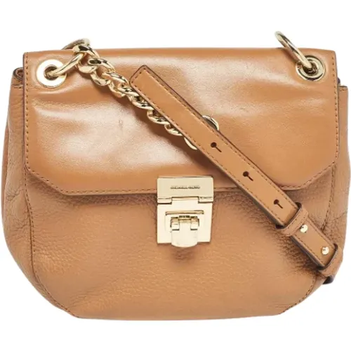 Pre-owned Cross Body Bags, female, , Size: ONE SIZE Pre-owned Leather shoulder-bags - Michael Kors Pre-owned - Modalova