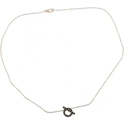 Pre-owned Jewellery, female, , Size: ONE SIZE Pre-owned Gold necklaces - Hermès Vintage - Modalova