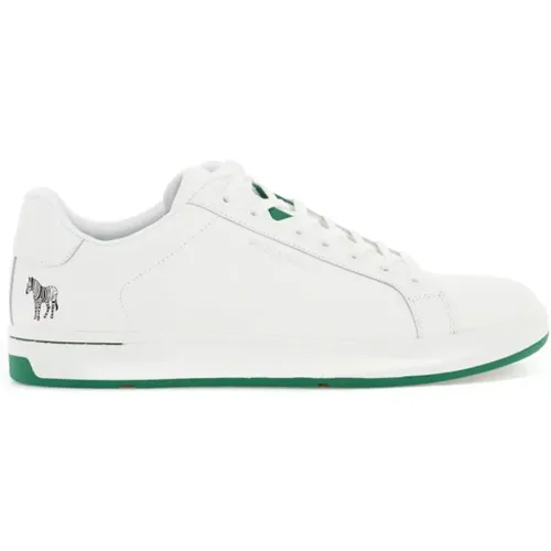 Zebra Print Leather Sneakers , male, Sizes: 11 UK, 10 UK, 6 UK, 9 UK, 8 UK, 7 UK - PS By Paul Smith - Modalova