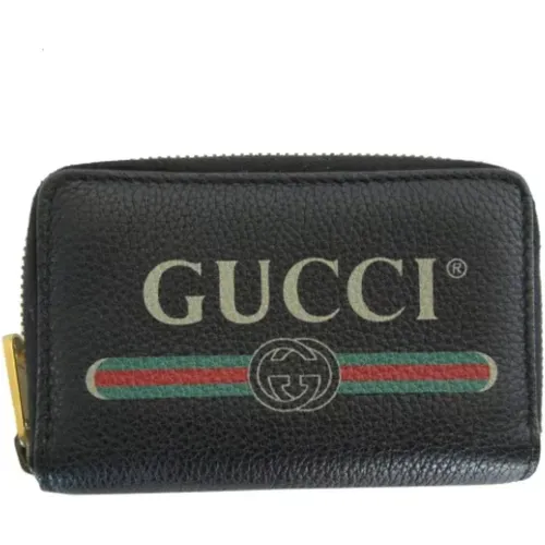 Pre-owned Leather wallets , female, Sizes: ONE SIZE - Gucci Vintage - Modalova