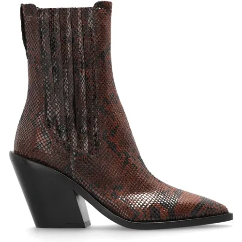 Cowboy Boots, female, , Size: 10 US Heeled ankle boots Mazola - IRO - Modalova