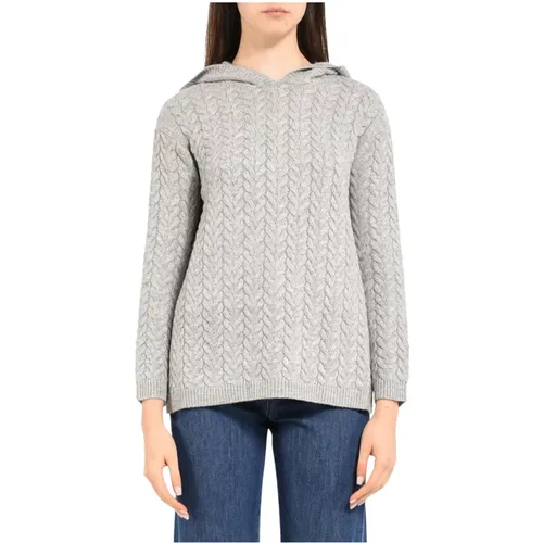 Hoodies, female, , Size: XS Oversized Hoodie - Max Mara - Modalova