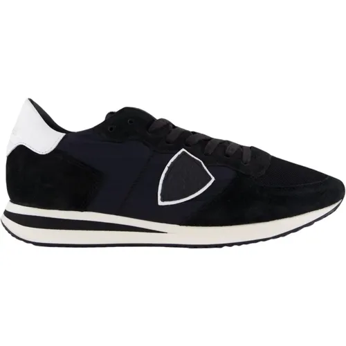 Low Top Mens Sneakers , male, Sizes: 10 UK, 8 UK, 11 UK, 12 UK, 7 UK, 6 UK, 9 UK - Philippe Model - Modalova