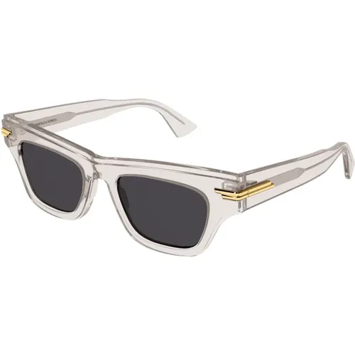 Timeless Rectangular Sunglasses , unisex, Sizes: 51 MM - Bottega Veneta - Modalova