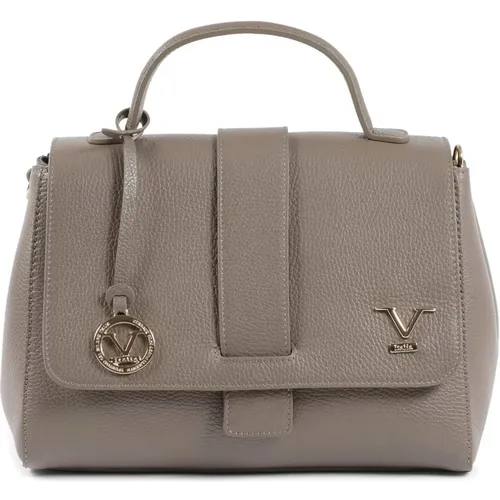 Leather Handbag , female, Sizes: ONE SIZE - 19v69 Italia - Modalova