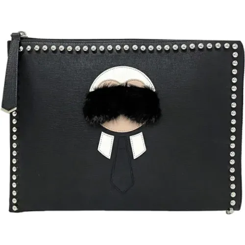 Pre-owned Clutches, female, , Size: ONE SIZE Pre-owned Fabric fendi-bags - Fendi Vintage - Modalova