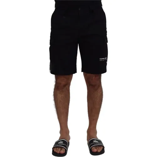 Casual Shorts, male, , Size: M Bermuda Cargo Casual Shorts - Dolce & Gabbana - Modalova