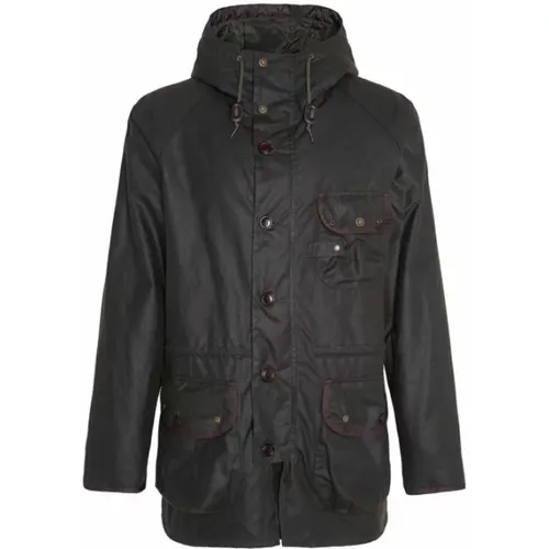 Field Parka Mwx2349 Olive , Herren, Größe: S - Barbour - Modalova