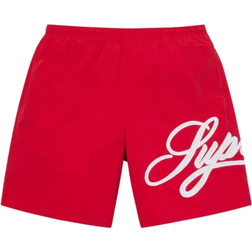 Mesh Script Limited Edition Shorts , male, Sizes: XL - Supreme - Modalova